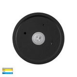 Durable aluminium casing of black step light