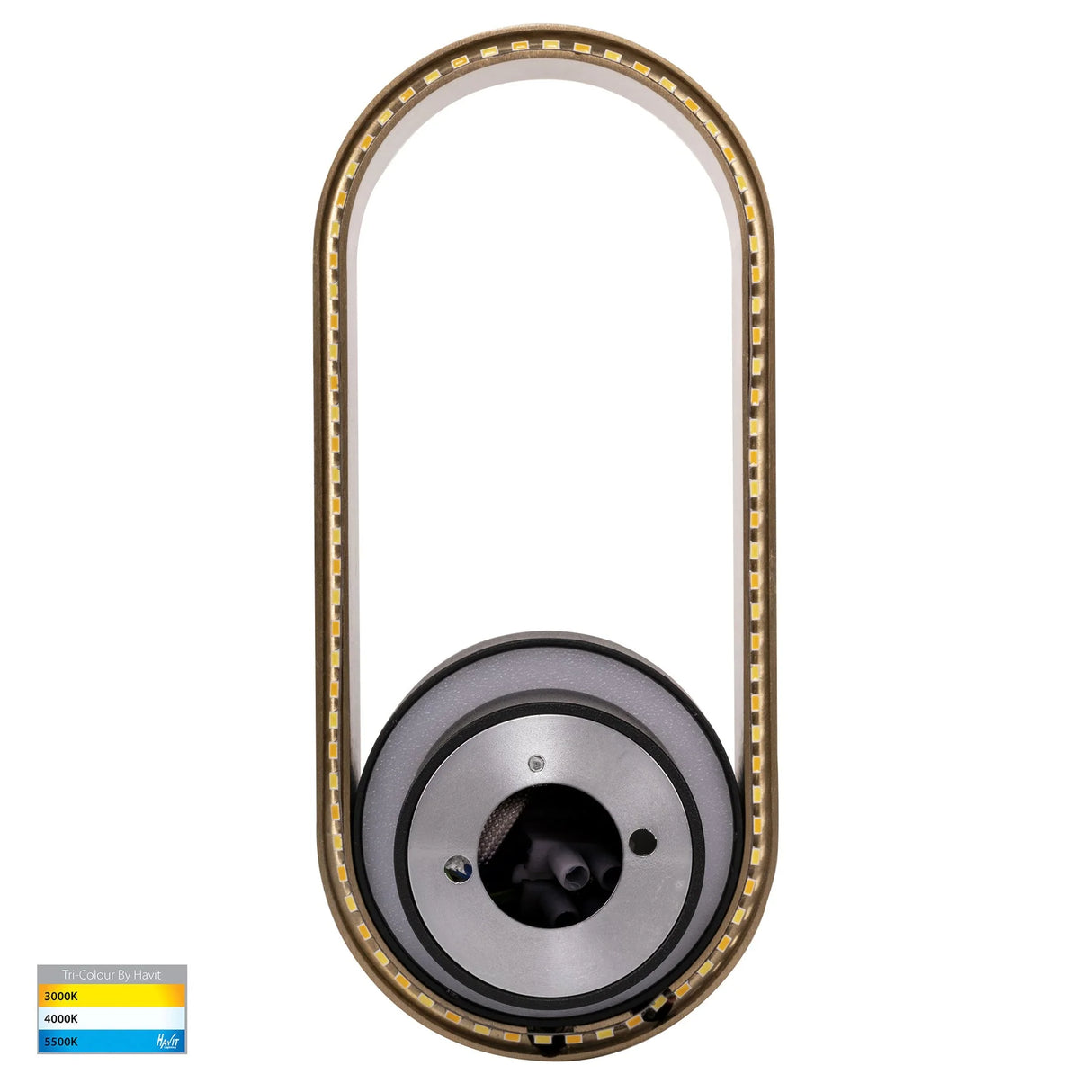 Havit HV8080T-BLK exterior wall light in modern setting