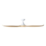 Modern ceiling fan in Blackbutt finish – Eglo Noosa 60