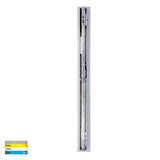 White Barline Shadow Wall Fixture With Durable Finish