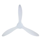 White three-blade propeller on a white background