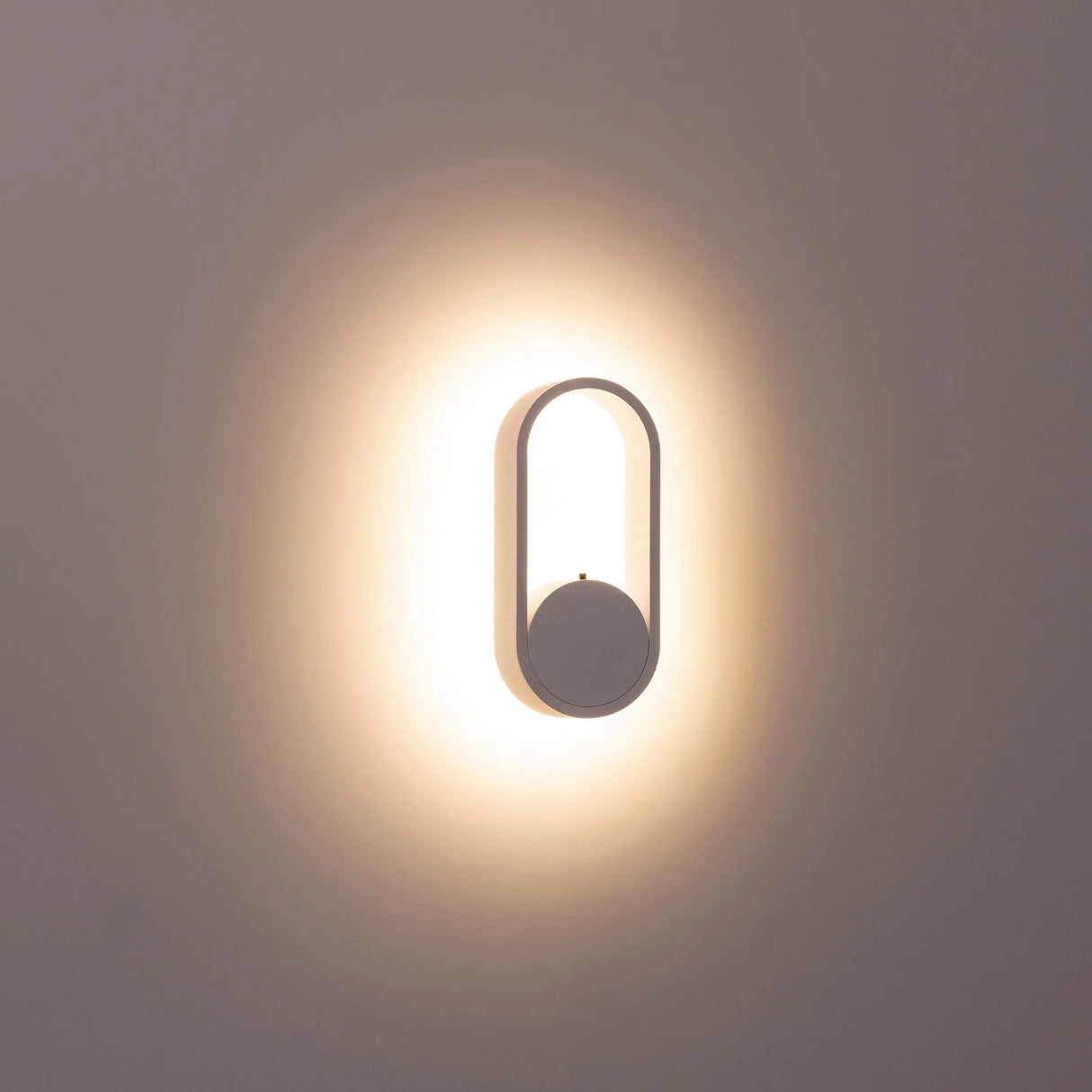 Contemporary Havit white wall sconce for home interiors