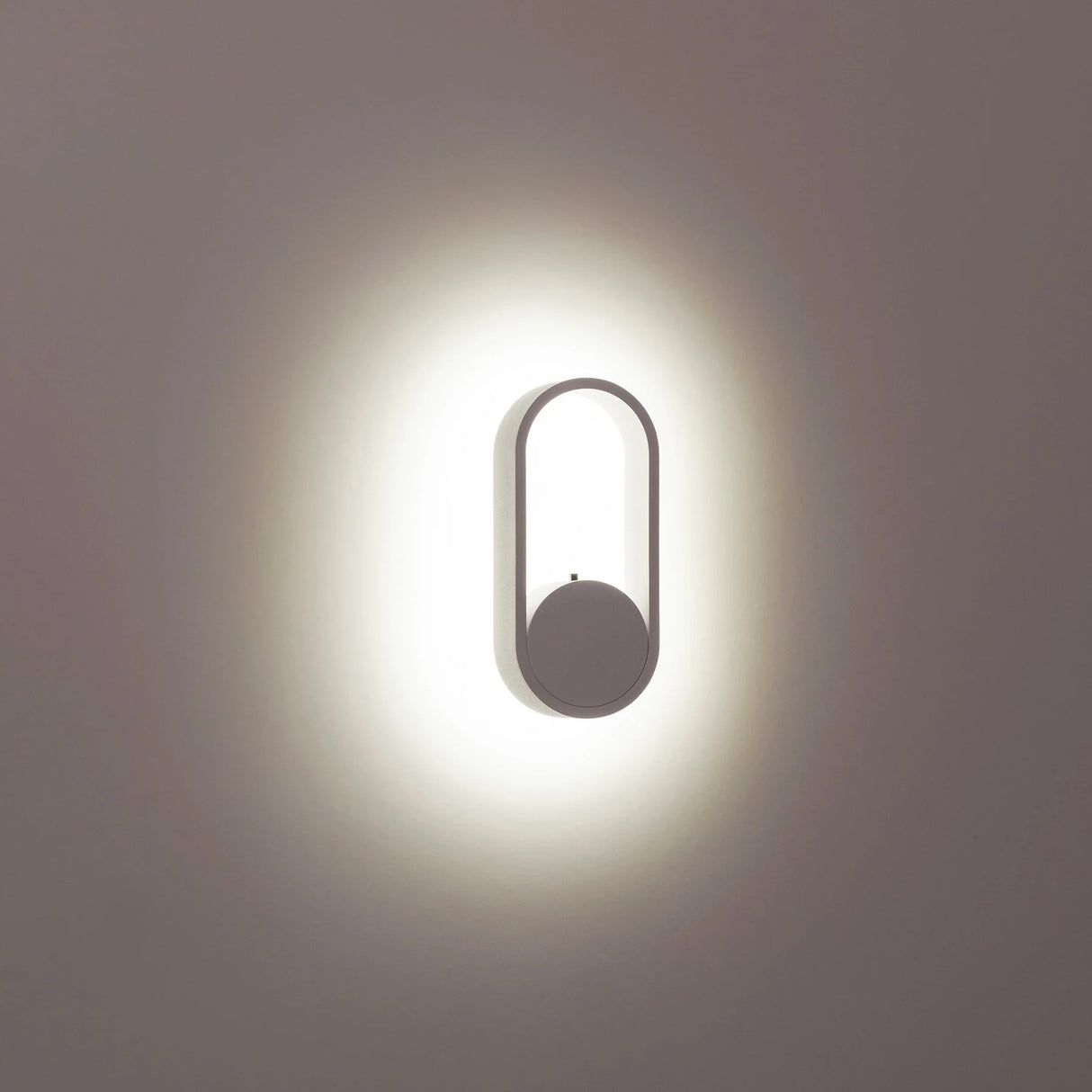 Havit Ovale white LED wall light for modern interior walls