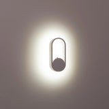 Havit Ovale white LED wall light for modern interior walls