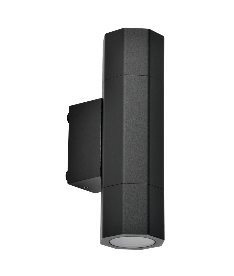 CLA Octo GU10 Exterior Octagonal Up/Down Pillar Lights IP65