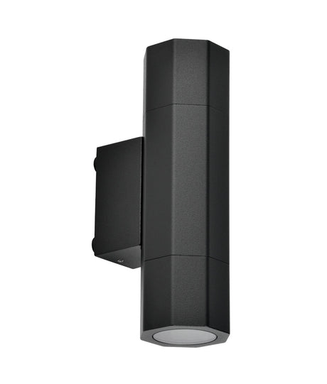 CLA Octo GU10 Exterior Octagonal Up/Down Pillar Lights IP65
