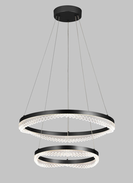 PHL6201-2 2 Ring Glacier Pendant