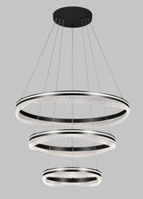PHL6201-3 3 Ring Glacier Pendant
