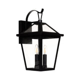 Havit HV3538W-S-BLK Karter Galvanised Iron Black Wall Light