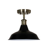 Oriel Bradway CTC Antique Brass E27 Ceiling and Wall Mount