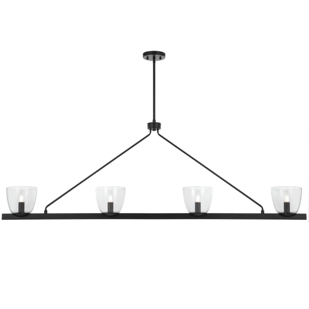 Telbix Radam 4 Light Bar Pendant Light