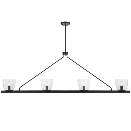Telbix Radam 4 Light Bar Pendant Light