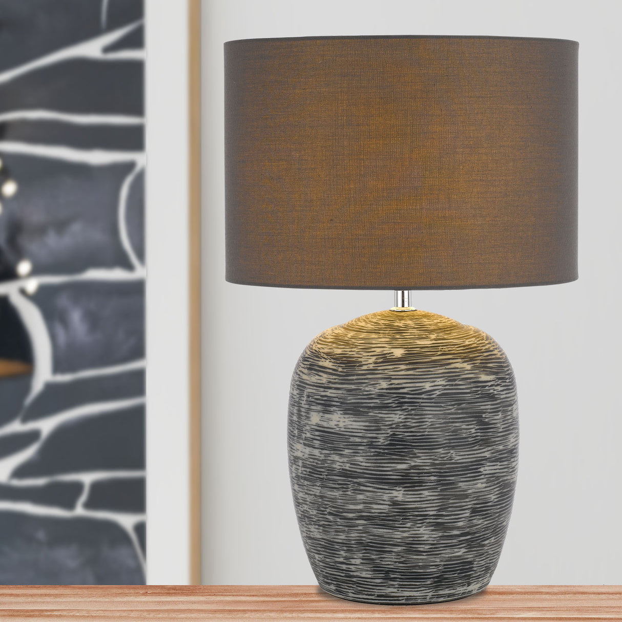 DUSTY CERAMIC TABLE LAMP