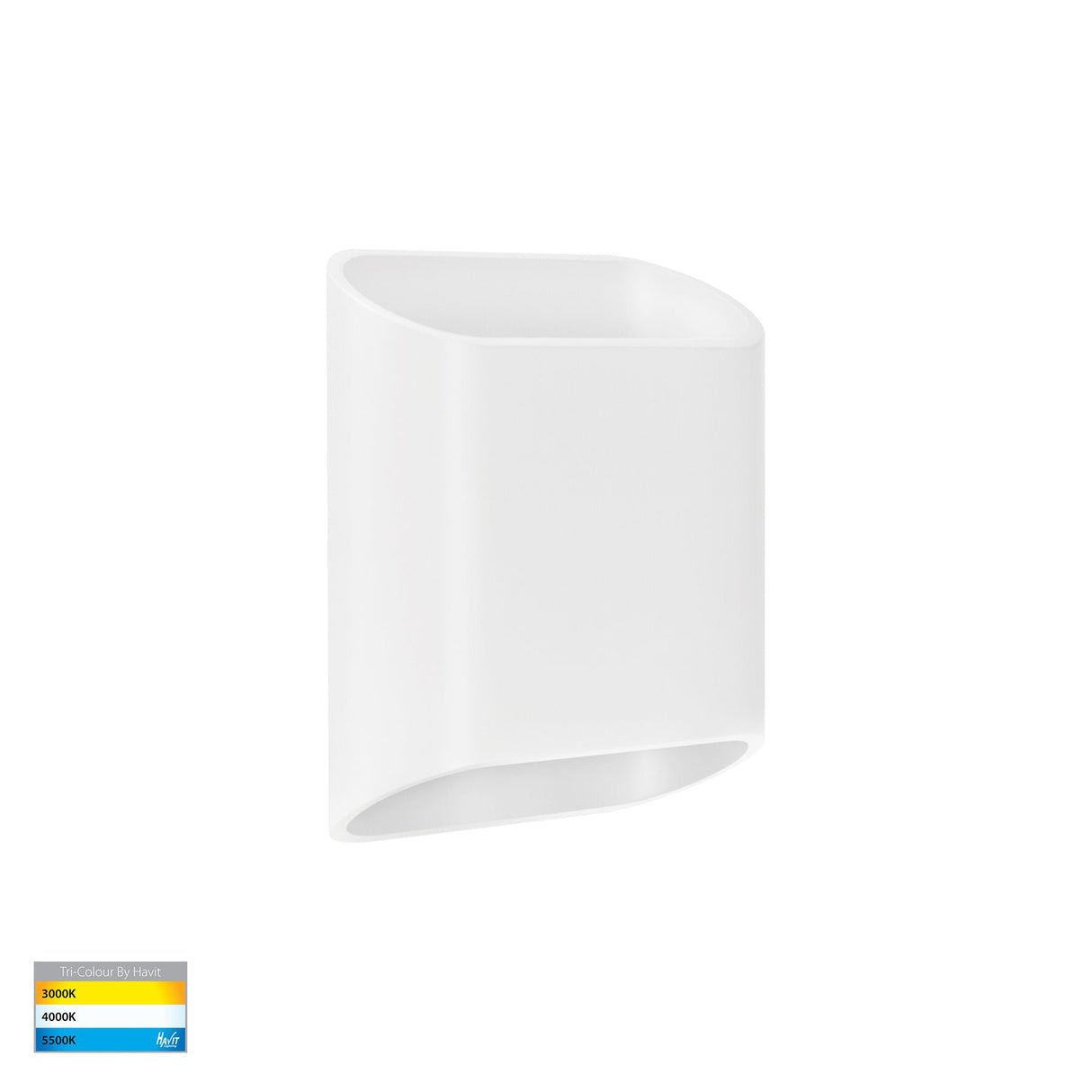 Havit HV3662T-WHT-240V Contec Aluminium White Up & Down Wall Light