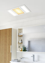 Eglo Domingo 3-in-1 Bathroom Heater Exhaust Fan with LED Light