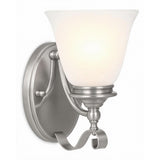 Lighting Insprirations Dallas Wall Light Brushed Nickel