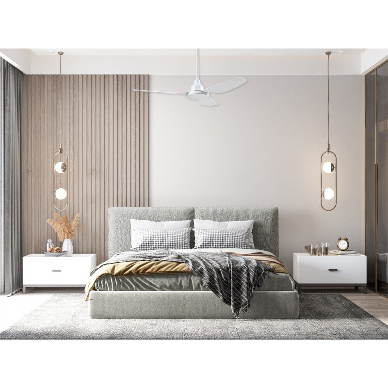 Ventair Glacier 1400mm Dc Ceiling Fan GLA1403WH
