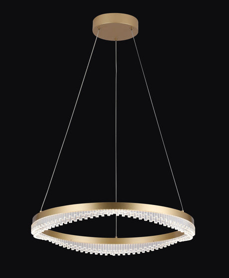 PHL6201-1 1 Ring Glacier Pendant