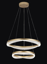PHL6201-2 2 Ring Glacier Pendant