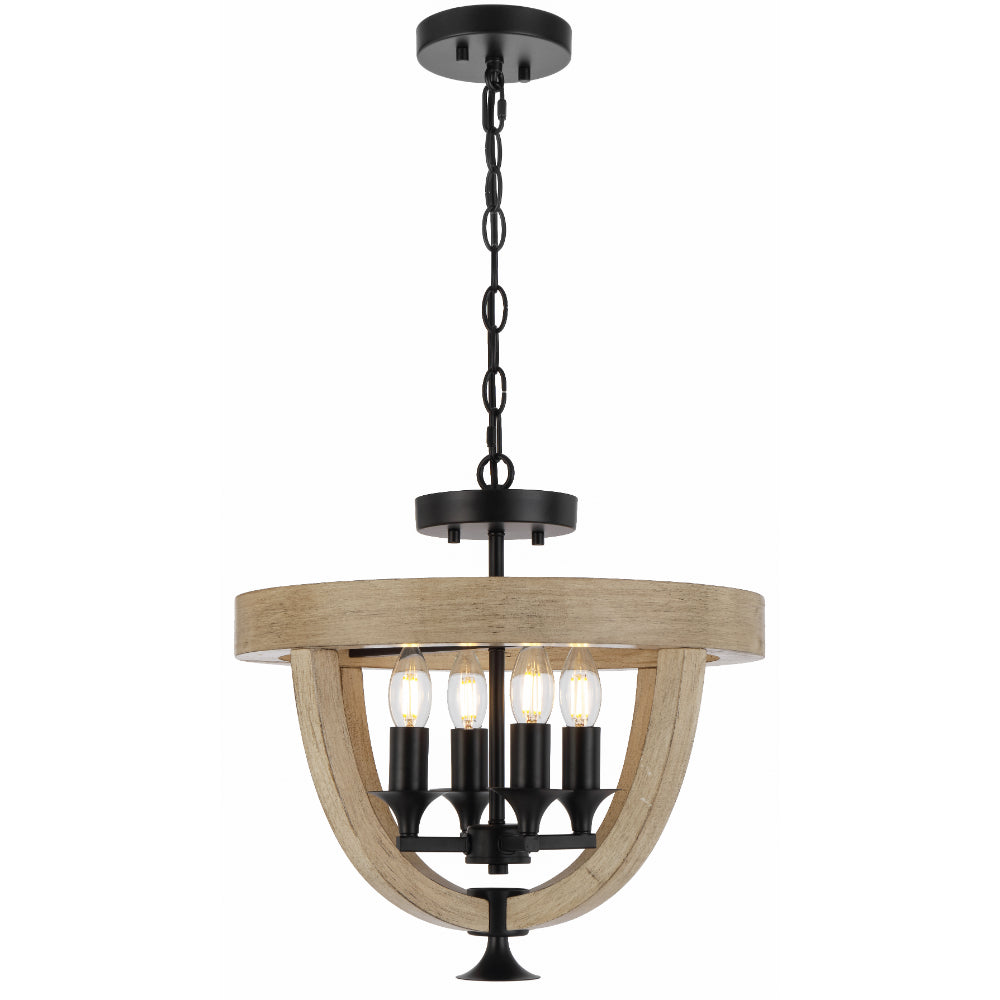 HOSLEY 4 LIGHT PENDANT CTC