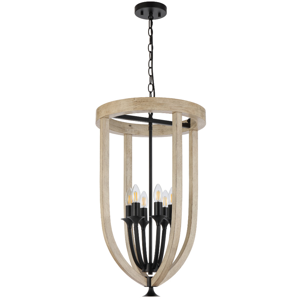 HOSLEY 6 LIGHT PENDANT