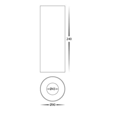 Havit HV5842S-BR-EXT | HV5842S-BR-EXT-12V Nella Brass 12w Surface Mounted LED Downlight