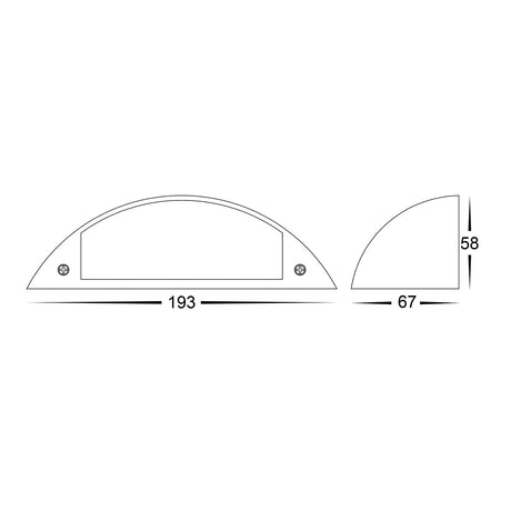 Havit Curva Antique Brass LED Step Light HV3253T-AB-12V