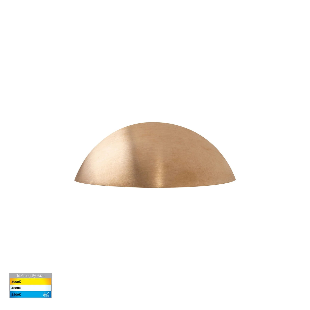 Havit Curva Solid Brass LED Step Light HV3251T-BR-12V