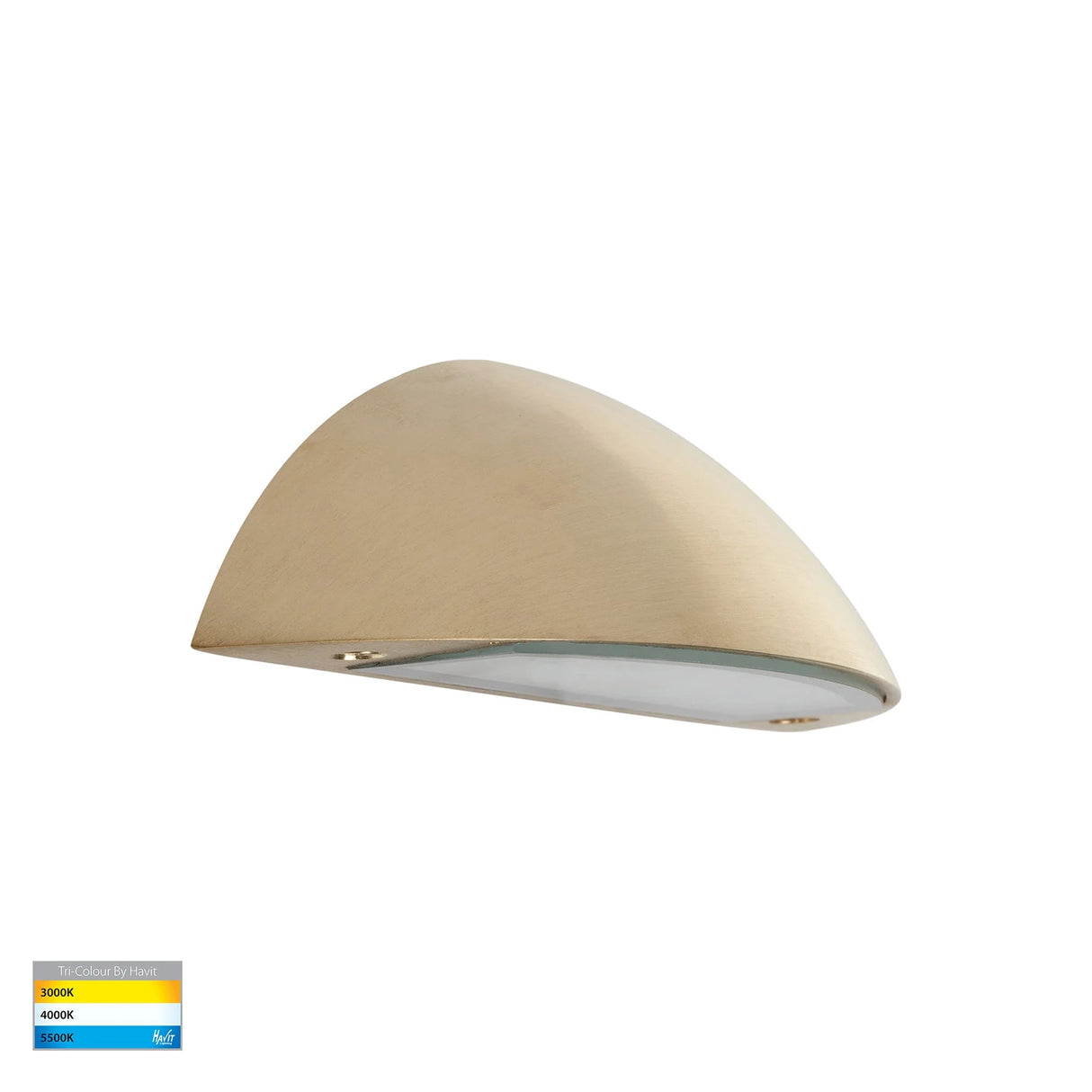 Havit Curva Solid Brass LED Step Light HV3252T-BR-12V