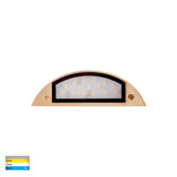 Havit Curva Solid Brass LED Step Light HV3252T-BR-12V