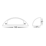 Havit Curva White LED Step Light HV3252T-WHT-12V