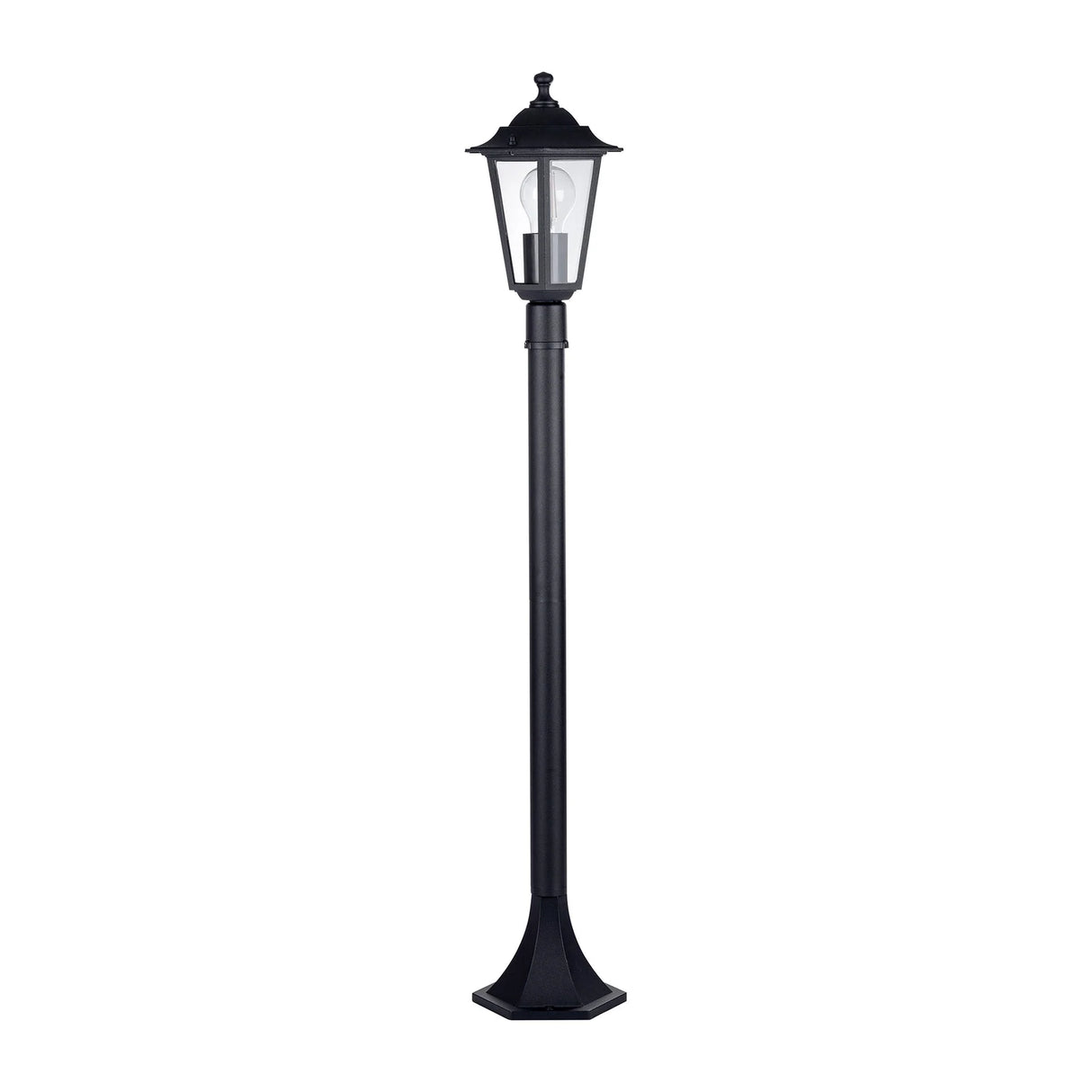 Havit Fibra Aluminium Black 6 Panel Post Light HV1652W-P-BLK