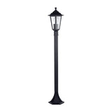 Havit Fibra Aluminium Black 6 Panel Post Light HV1652W-P-BLK
