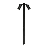 Havit HV1425MR11NW - Mini Tivah Black MR11 Double Adjustable LED Bollard Spike Light