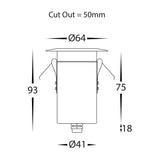 Havit HV2860T-SS316 Tekk 316 Stainless Steel LED Deck Light