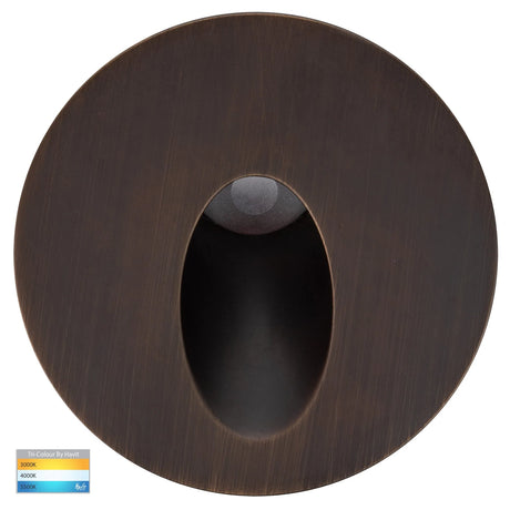Havit HV3205T Reces Round TRI Colour Recessed LED Step Light