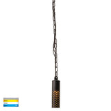 Havit HV5901T-BLK-240V | HV5901T-BLK-12V - Willow Solid Brass Black LED Pendant