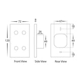 Havit HV9110-4 Wifi Four Gang White Wall Switch