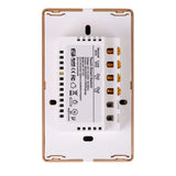 Havit HV9120-2 Wifi 2 Gang White with Gold Trim Wall Switch