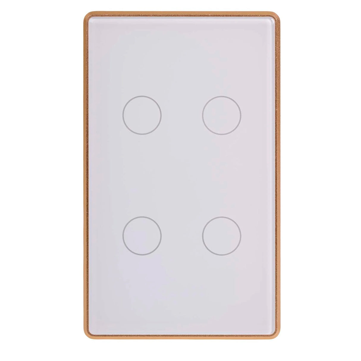 Havit HV9120-4 Wifi 4 Gang White with Gold Trim Wall Switch