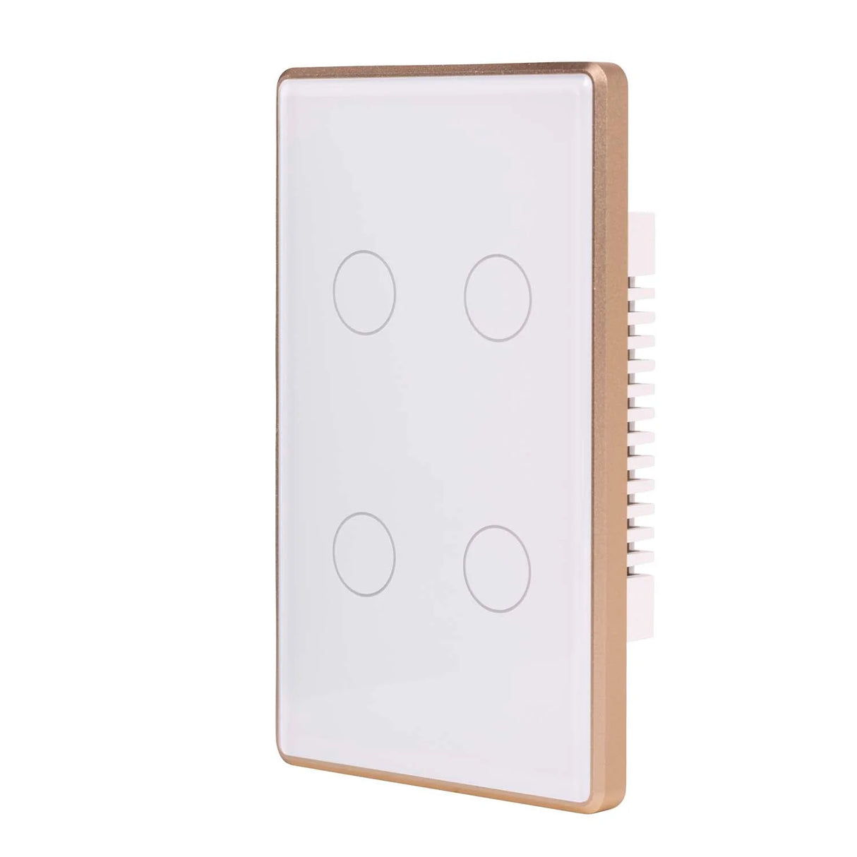Havit HV9120-4 Wifi 4 Gang White with Gold Trim Wall Switch