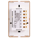 Havit HV9120-4 Wifi 4 Gang White with Gold Trim Wall Switch