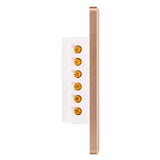 Havit HV9120-4 Wifi 4 Gang White with Gold Trim Wall Switch