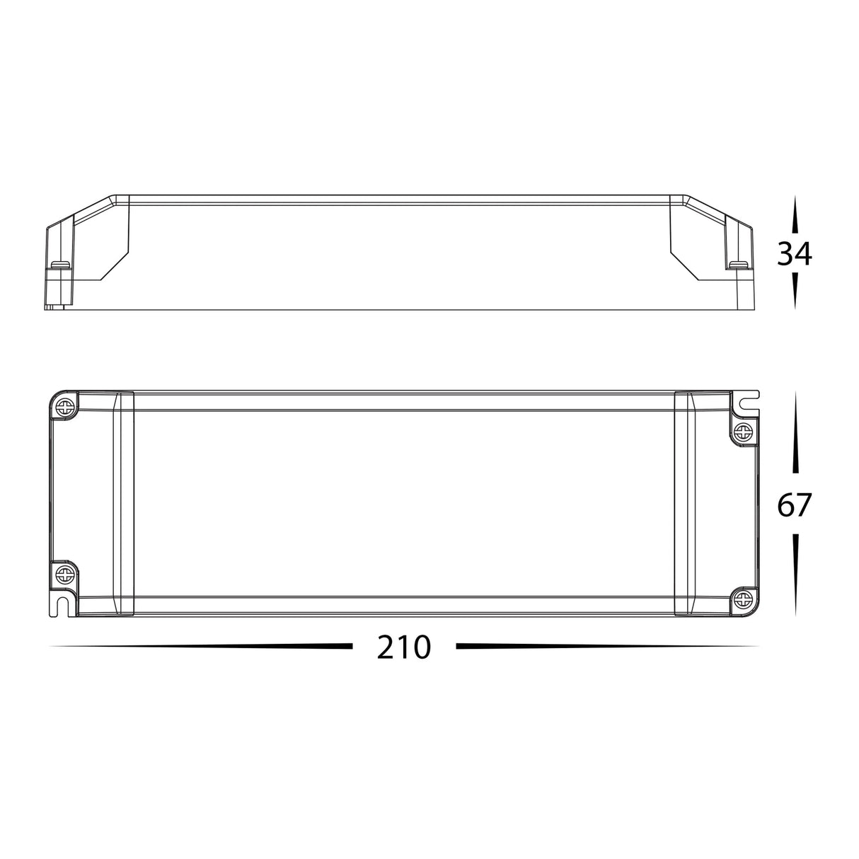 Havit HV9668 100w Triac Dimmable Indoor LED Driver
