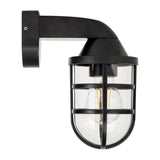 Havit Marina Polycarbonate Black Wall Light HV3511W-BLK