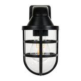 Havit Marina Polycarbonate Black Wall Light HV3511W-BLK