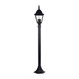 Havit Newark Aluminium Black 4 Panel Post Light HV1651W-P-BLK