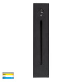 Havit Paso Black Recessed LED Step Light With Sensor HV3106T-BLK-240V-PIR