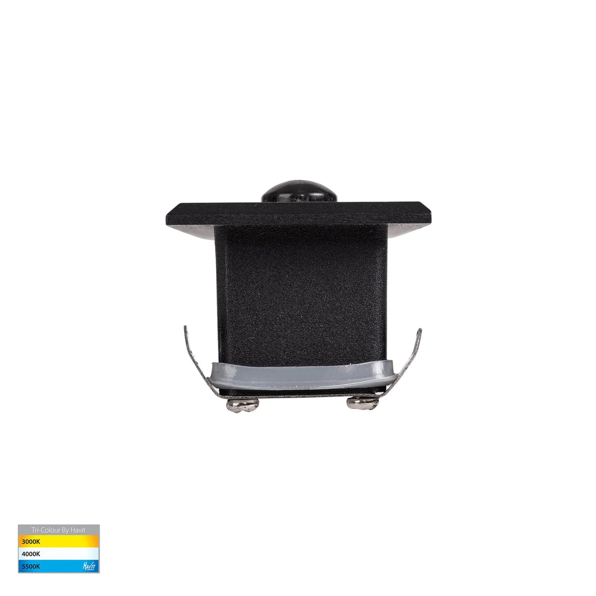 Havit Paso Black Recessed LED Step Light With Sensor HV3106T-BLK-240V-PIR