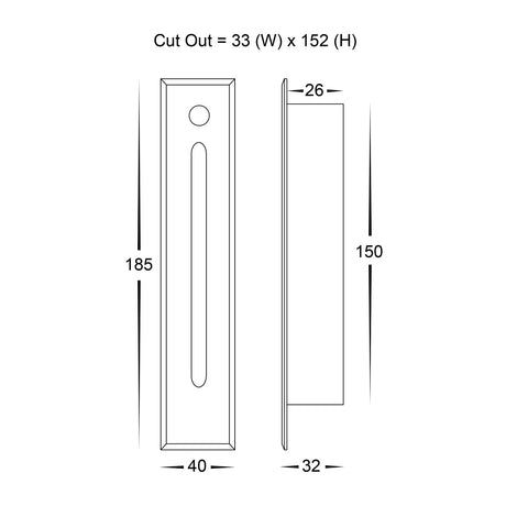Havit Paso White Recessed LED Step Light With Sensor HV3106T-WHT-240V-PIR